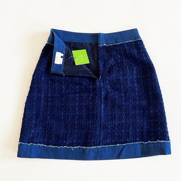 Kate spade Brooke street denim tweed skirt - Picture 5 of 6